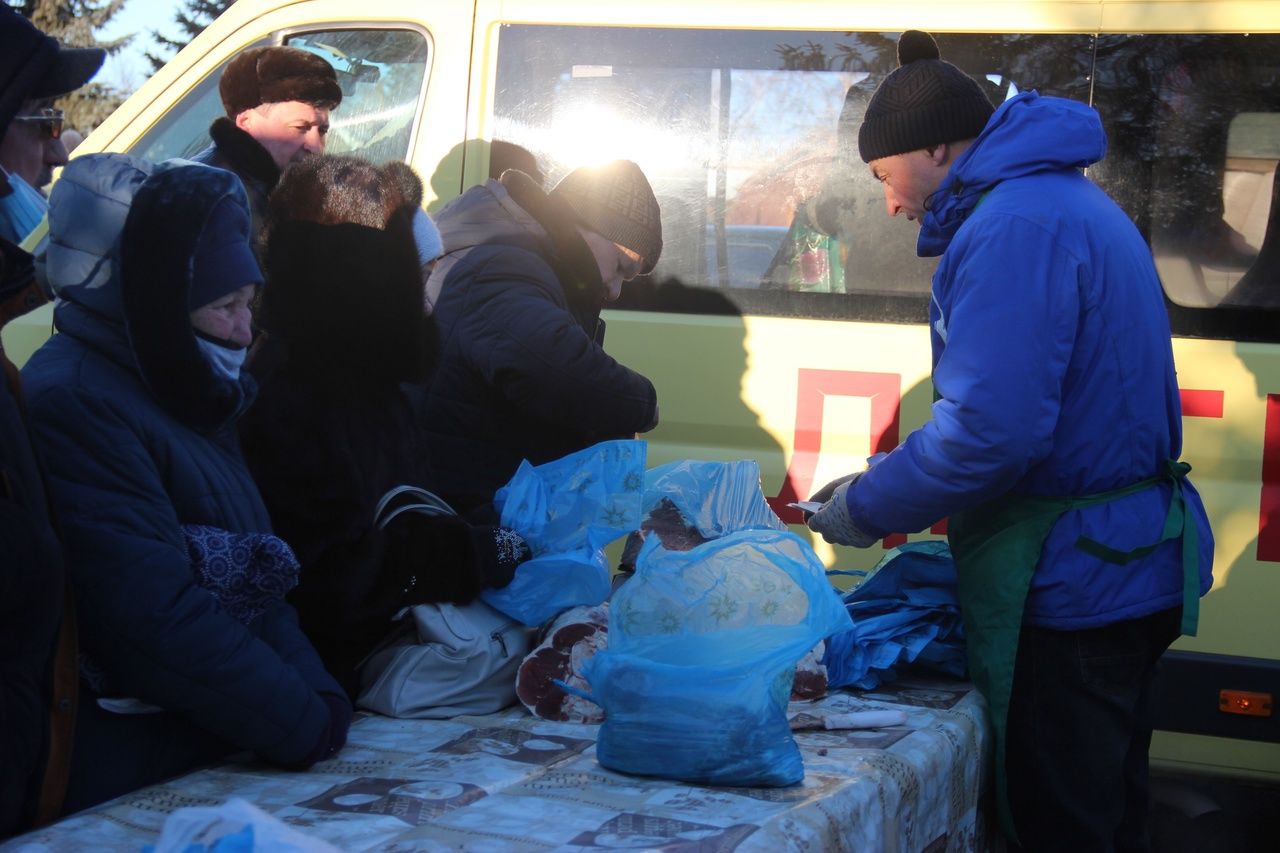 Сегодня в Тетюшах прошла сельскохозяйственная ярмарка