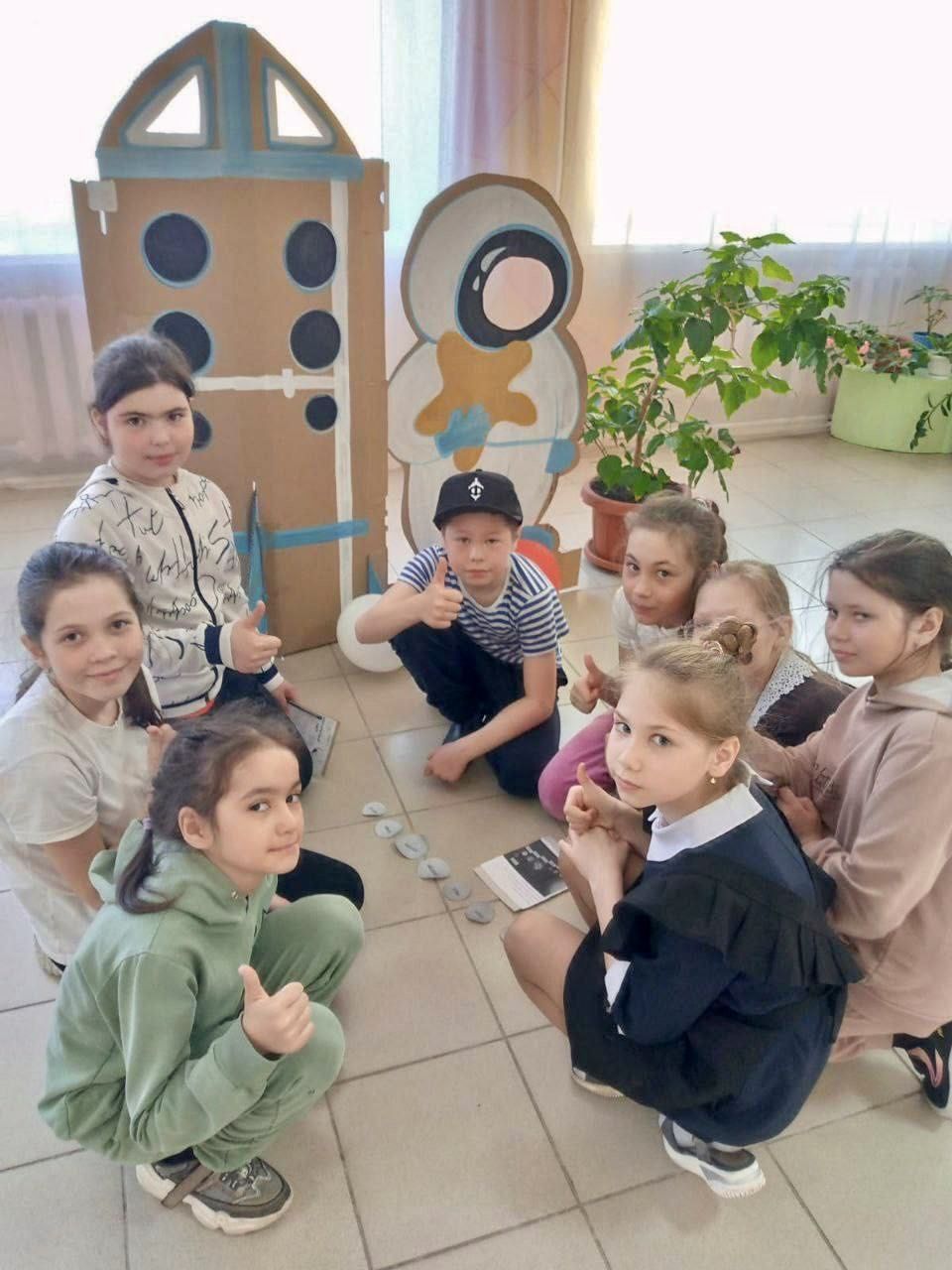 В Большетарханской школе провели квест-игру «Шаг во Вселенную»