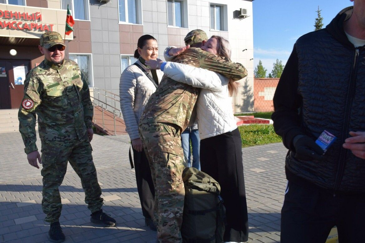 Из Нурлата в зону СВО отправился уроженец Белгородской области