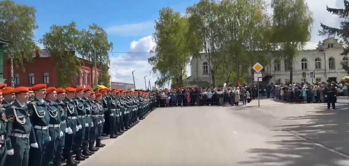 В Тетюшах состоялся торжественный митинг-концерт «Сияй в веках Великая Победа!»