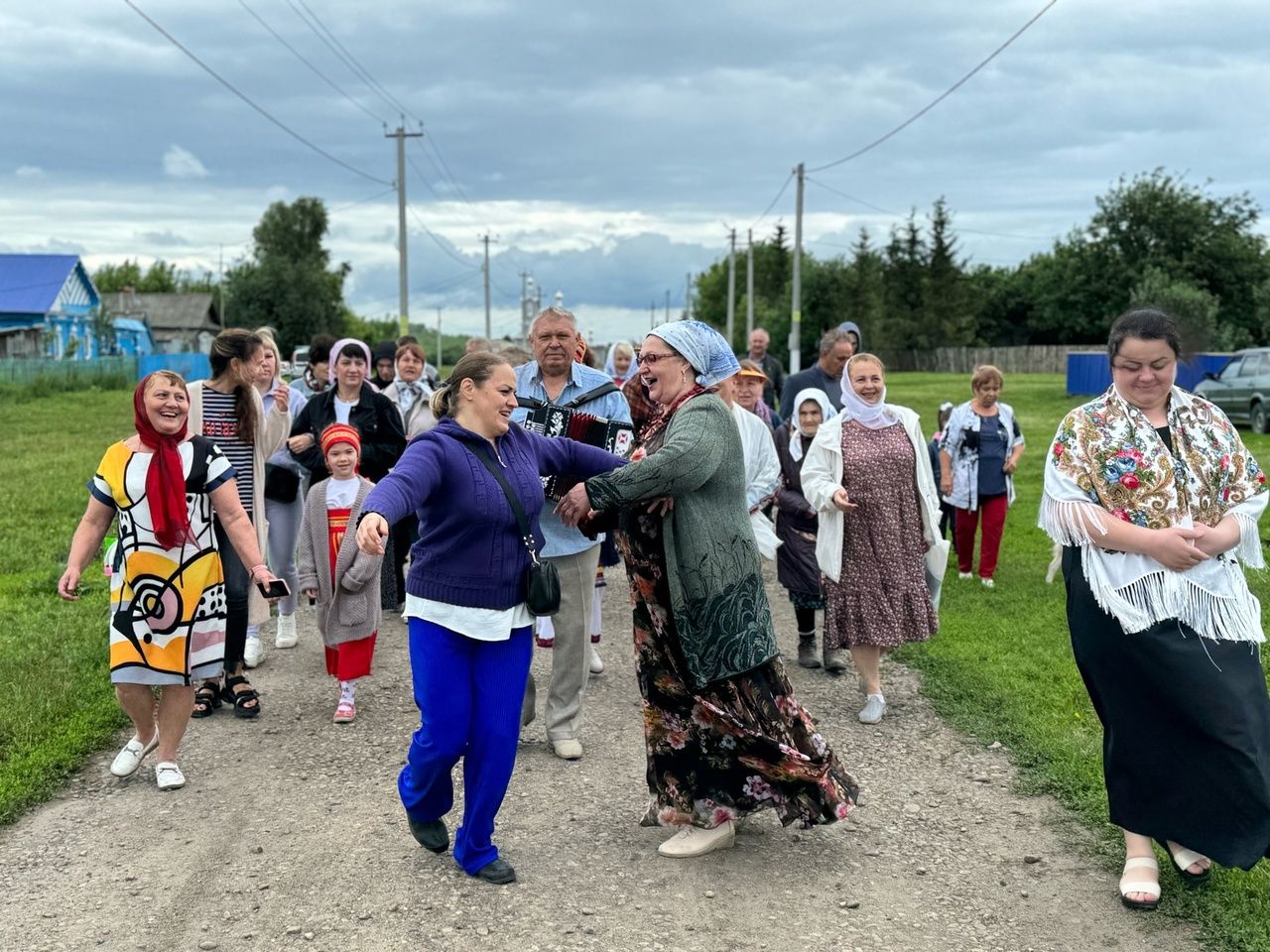 В день Святой Троицы, в Бессонове прошли праздничные мероприятия