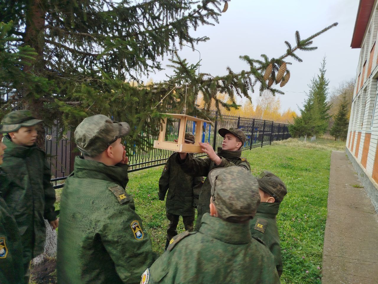 Кадеты из Тетюшской школы-интерната присоединились к «Осенней неделе добра»