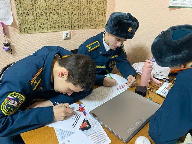 В Тетюшах провели акцию «Письмо солдату»