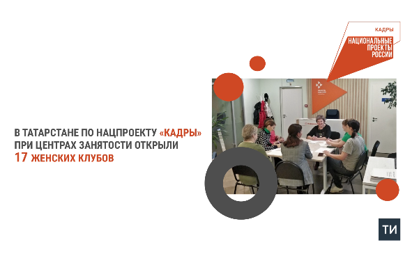 Женские клубы и модернизация центров занятости в Татарстане