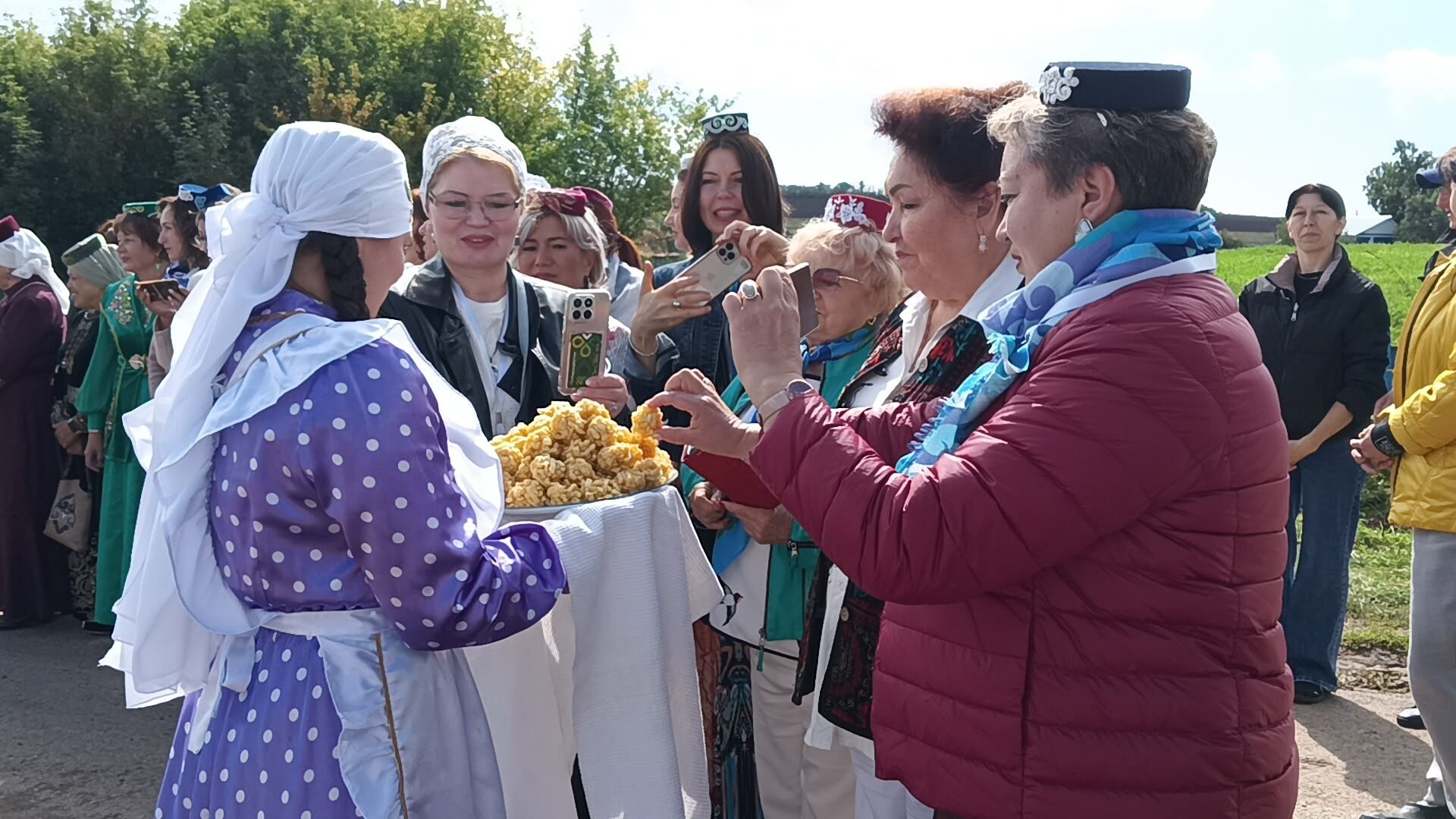 Кече Әтрәч авылында «Милләт җыены» делегатларын каршы алдылар