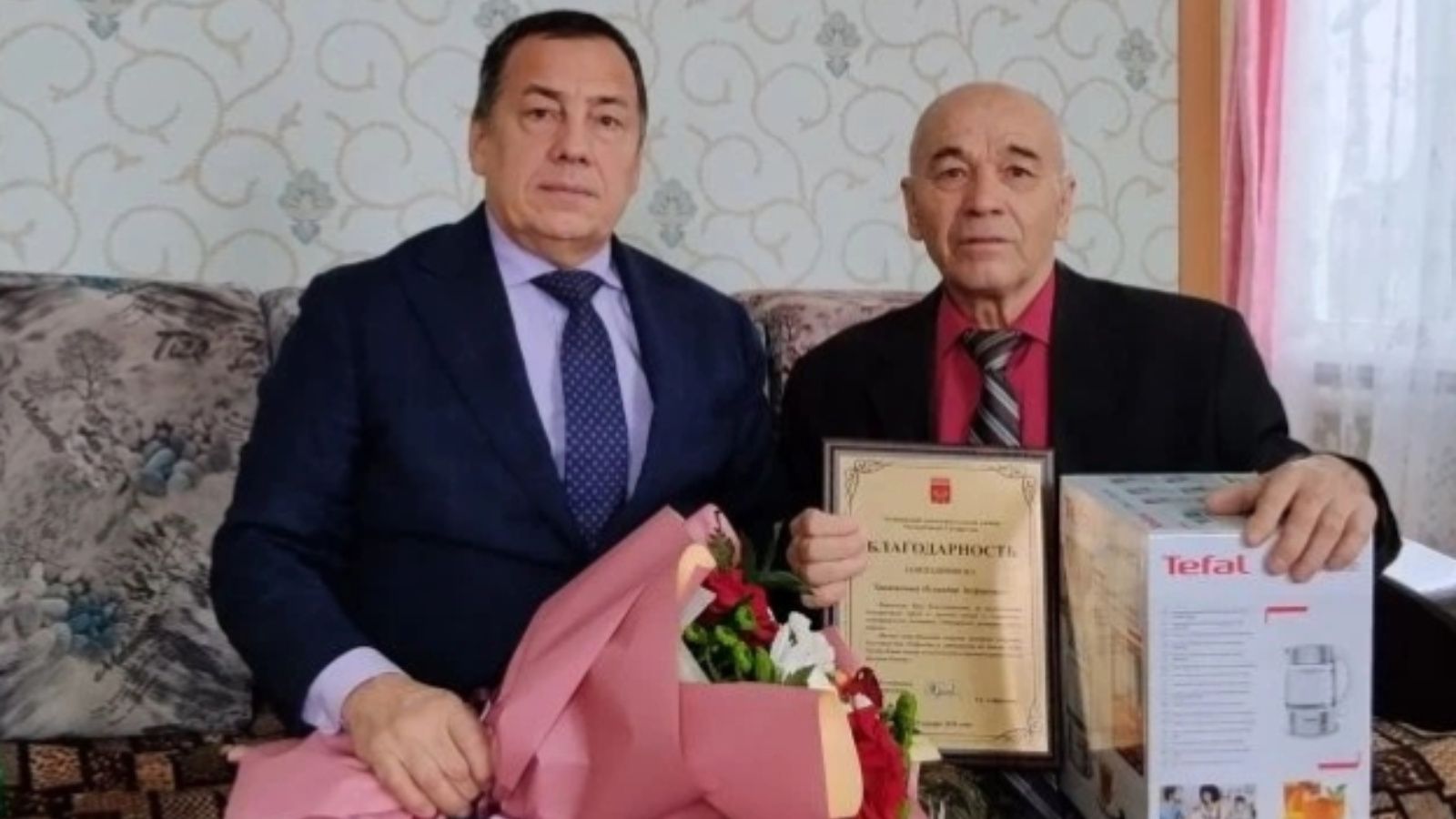 Житель Тетюшского района отметил 75-летие