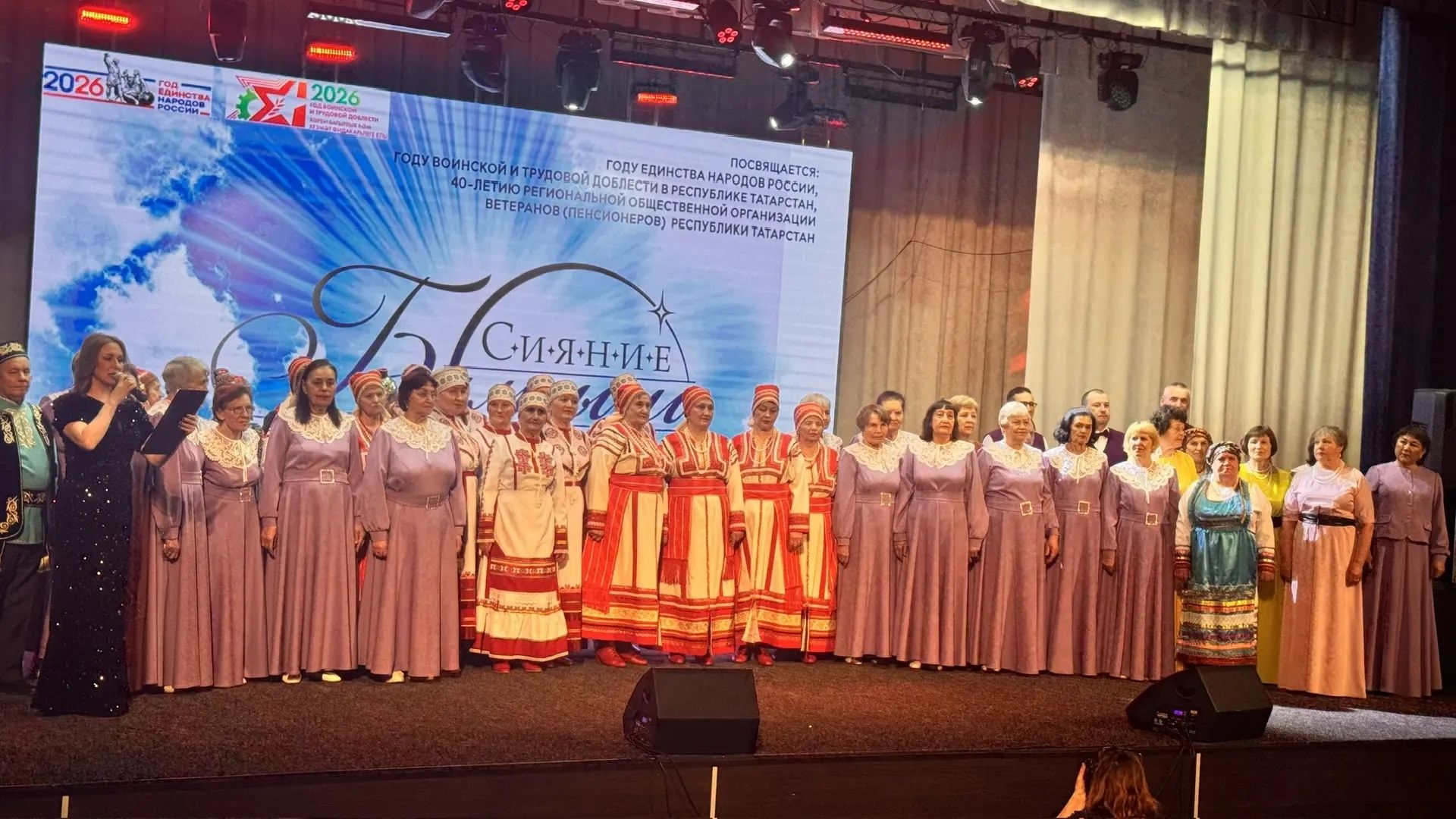 Тетюшские артисты на фестивале ветеранов Татарстана