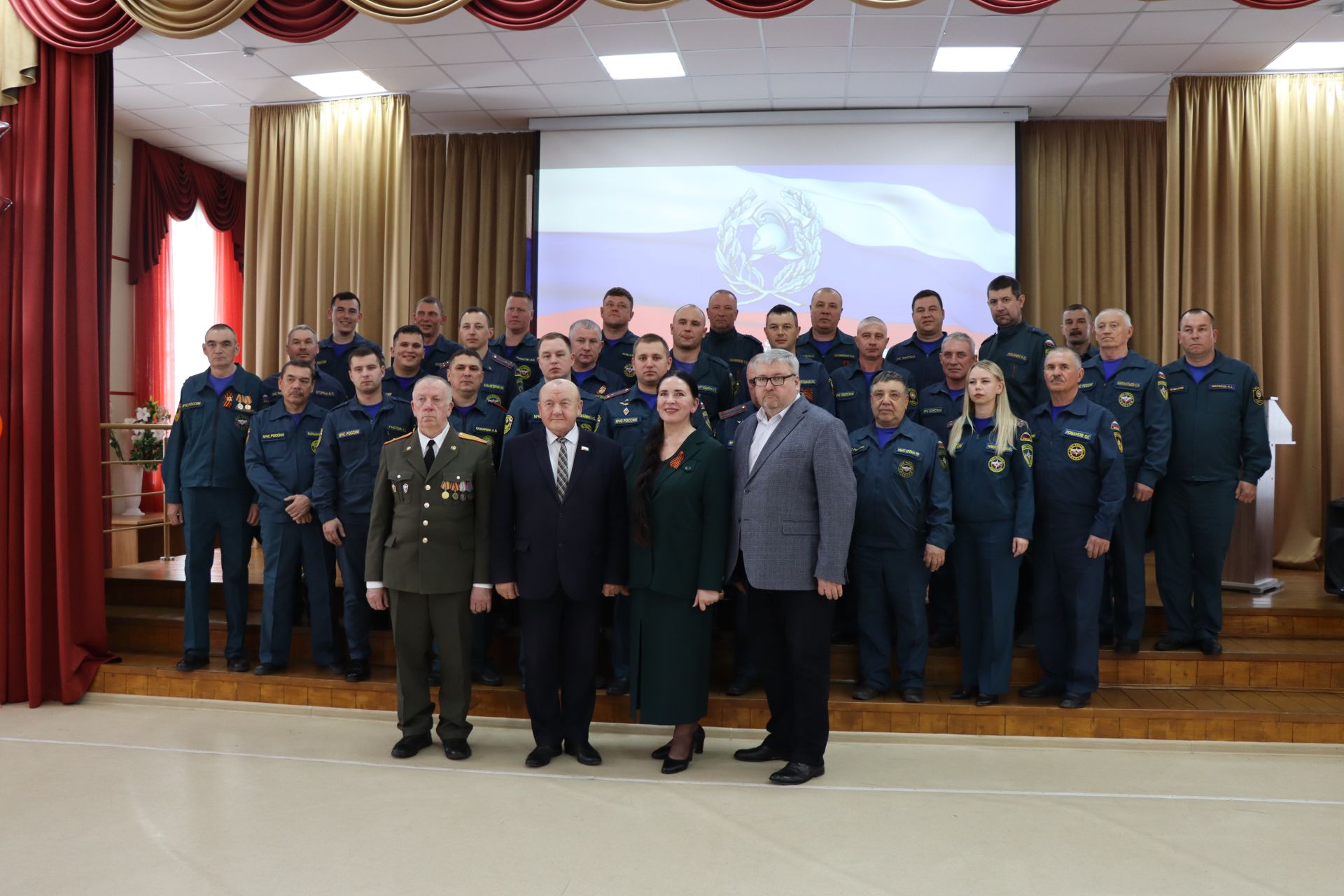 В Тетюшах прошли торжества ко Дню пожарной охраны России