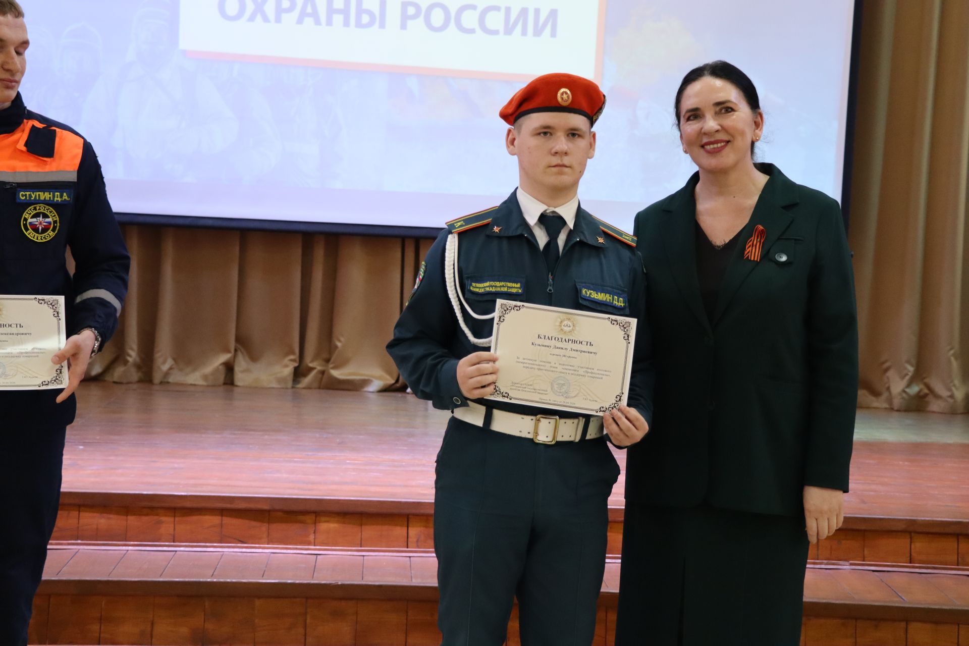 В Тетюшах прошли торжества ко Дню пожарной охраны России