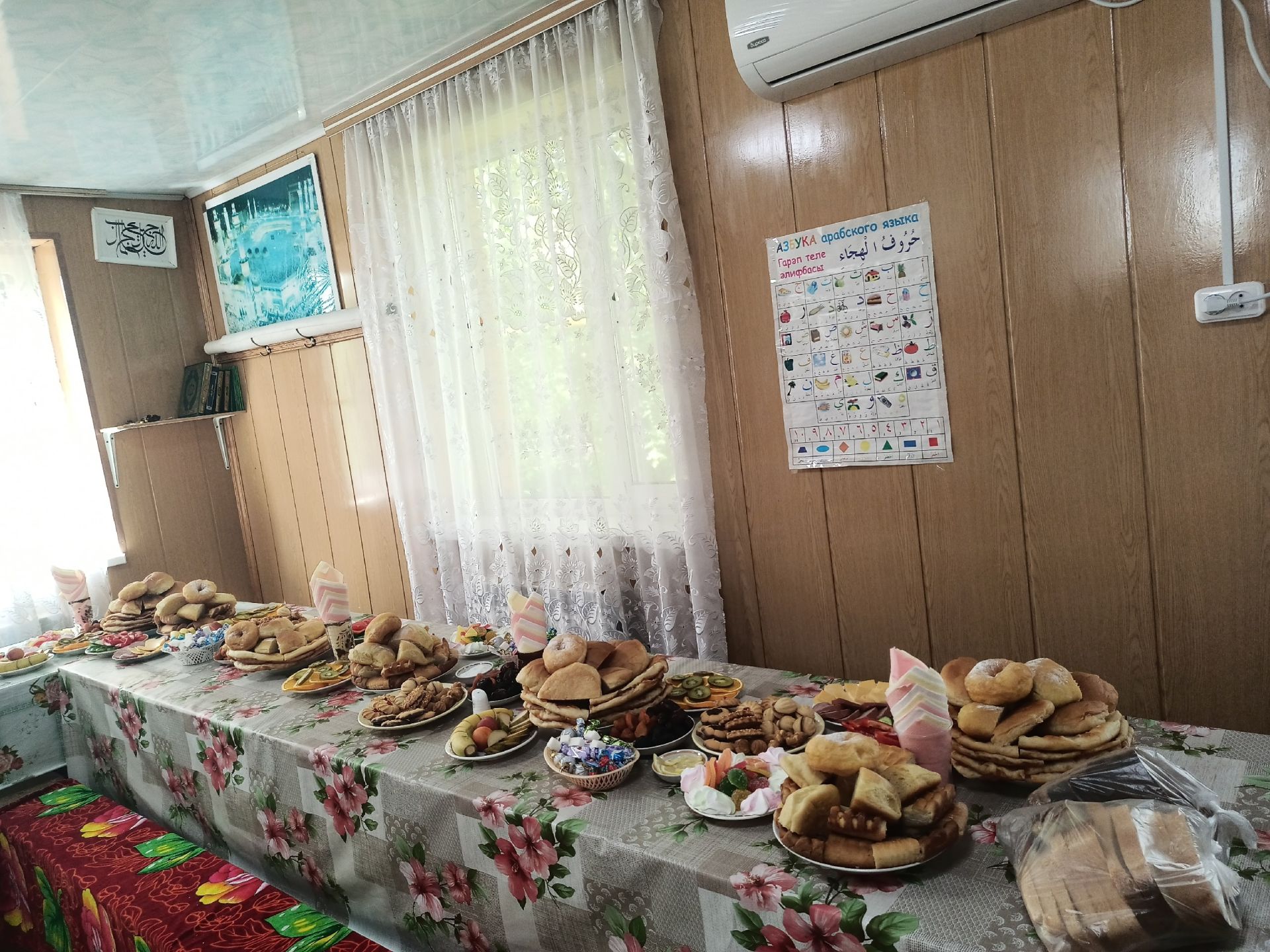 Байраш авыл мәчетендә авыл халкы ярдәме белән корбан ашы мәҗлесе үткәрелде