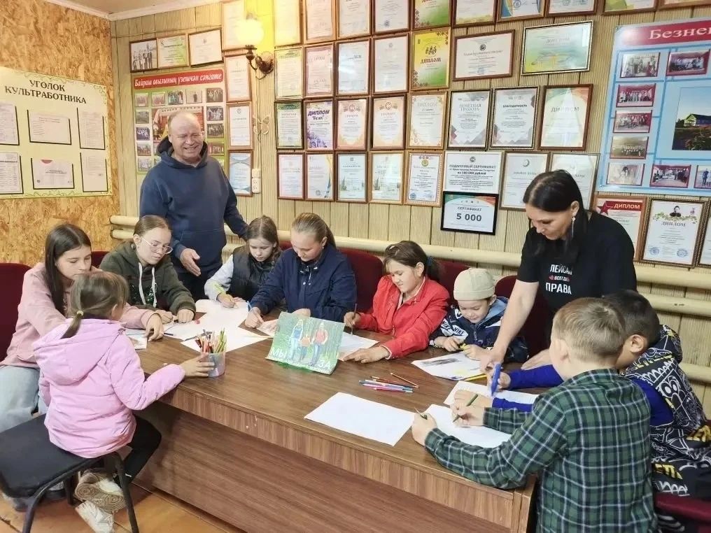 Байрашта балаларның көндезге профильле сменасы кысаларында чаралар узды