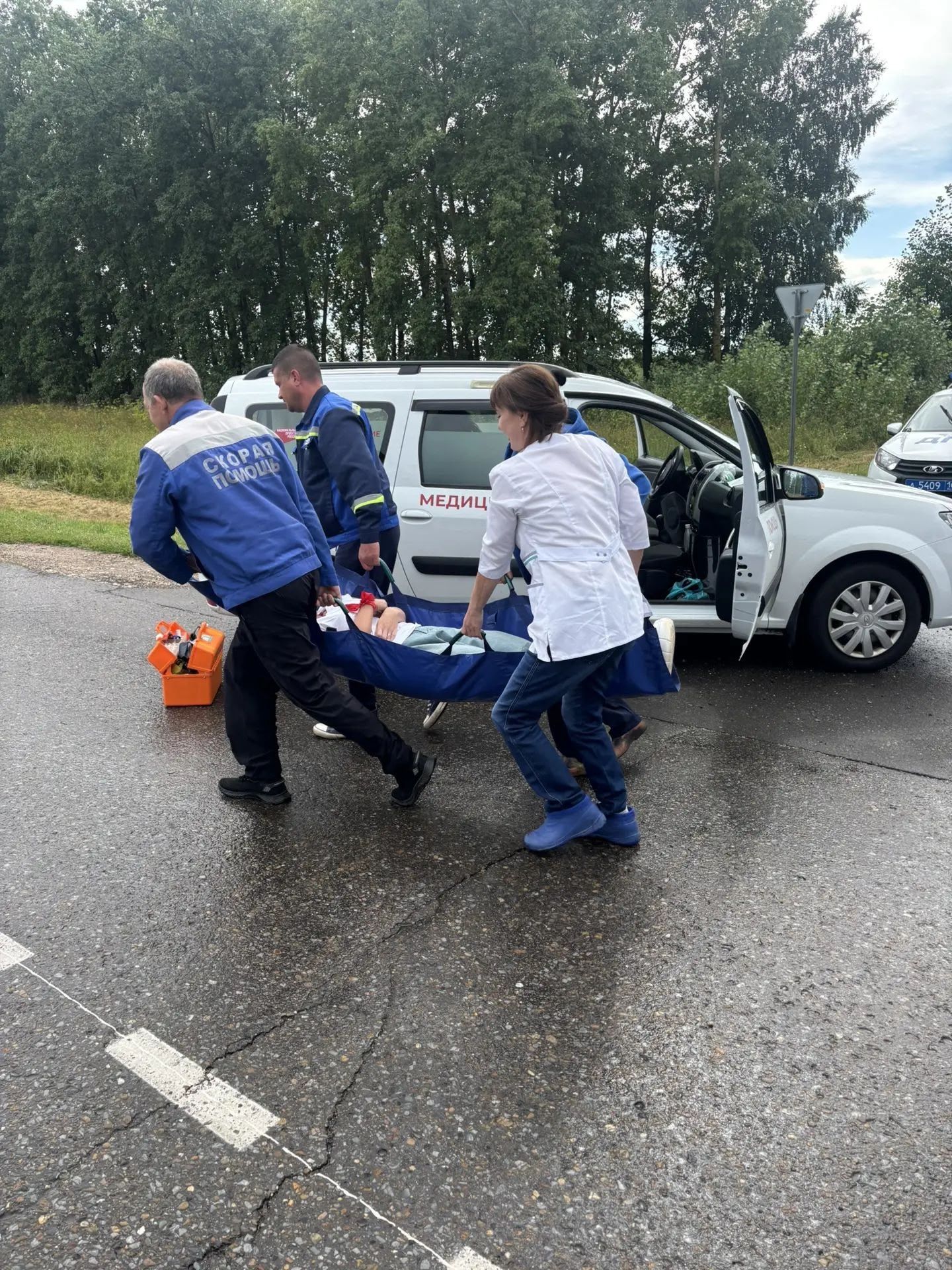 В Тетюшском районе прошли тактико‑специальные учения в ЦРБ