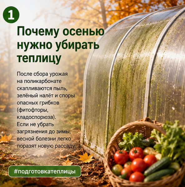 Генеральная уборка теплицы: как обеззаразить без химии и сохранить плодородие почвы