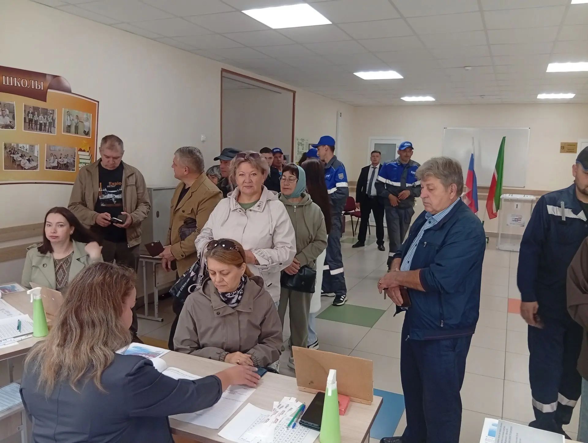 В Тетюшах стартовал процесс голосования