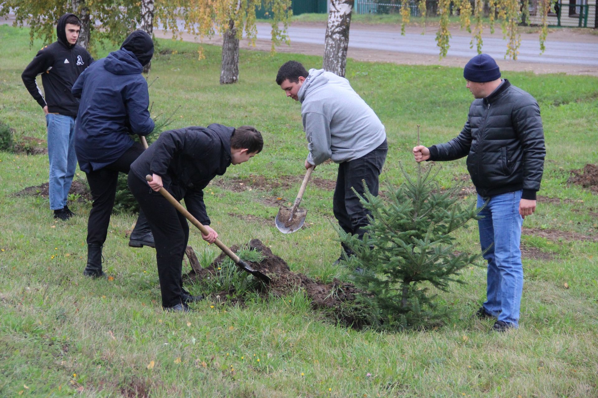 Акция «День посадки леса» в Тетюшах