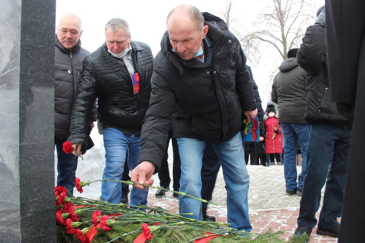 В Тетюшах прошел торжественный митинг «Имя подвига - Афганистан»