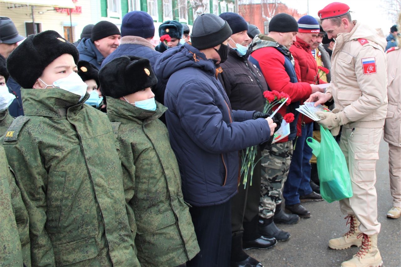 В Тетюшах прошел торжественный митинг «Имя подвига - Афганистан»