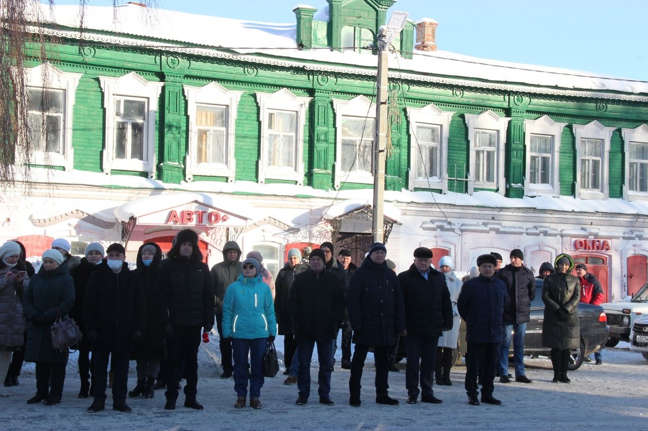 В Тетюшах прошел митинг, посвященный разгрому советскими войсками немецко-фашистских войск в Сталинградской битве