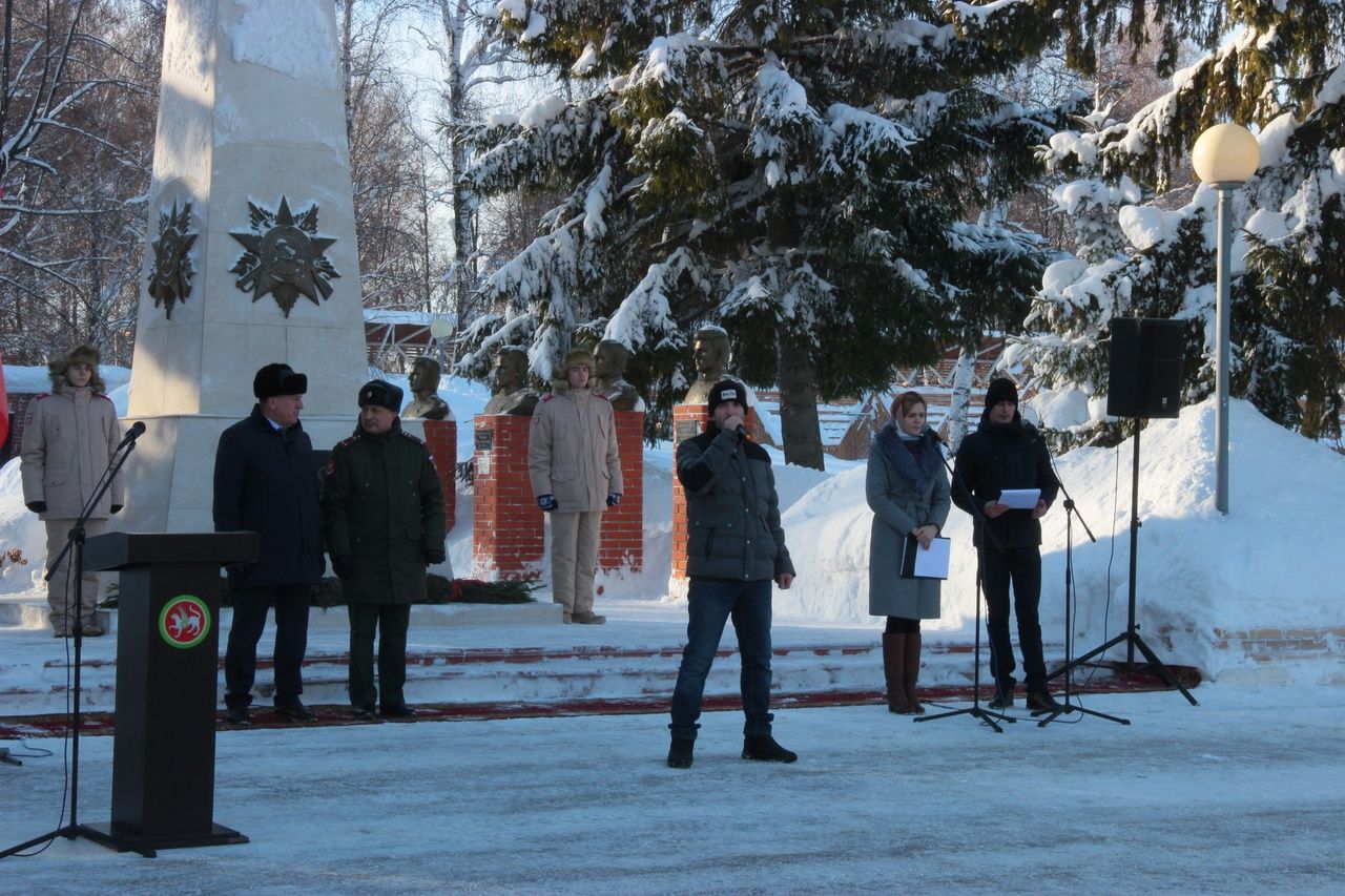 В Тетюшах прошел митинг, посвященный разгрому советскими войсками немецко-фашистских войск в Сталинградской битве