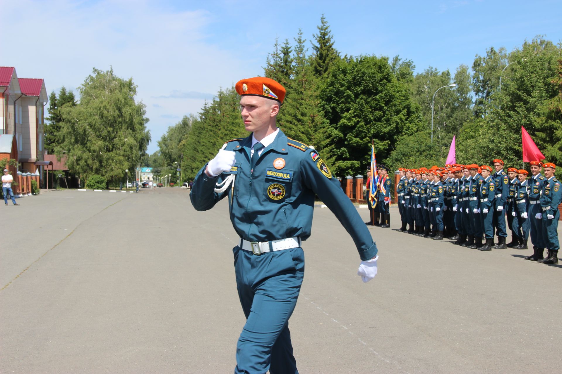 В Тетюшском государственном колледже гражданской защиты прошло торжественное вручение дипломов