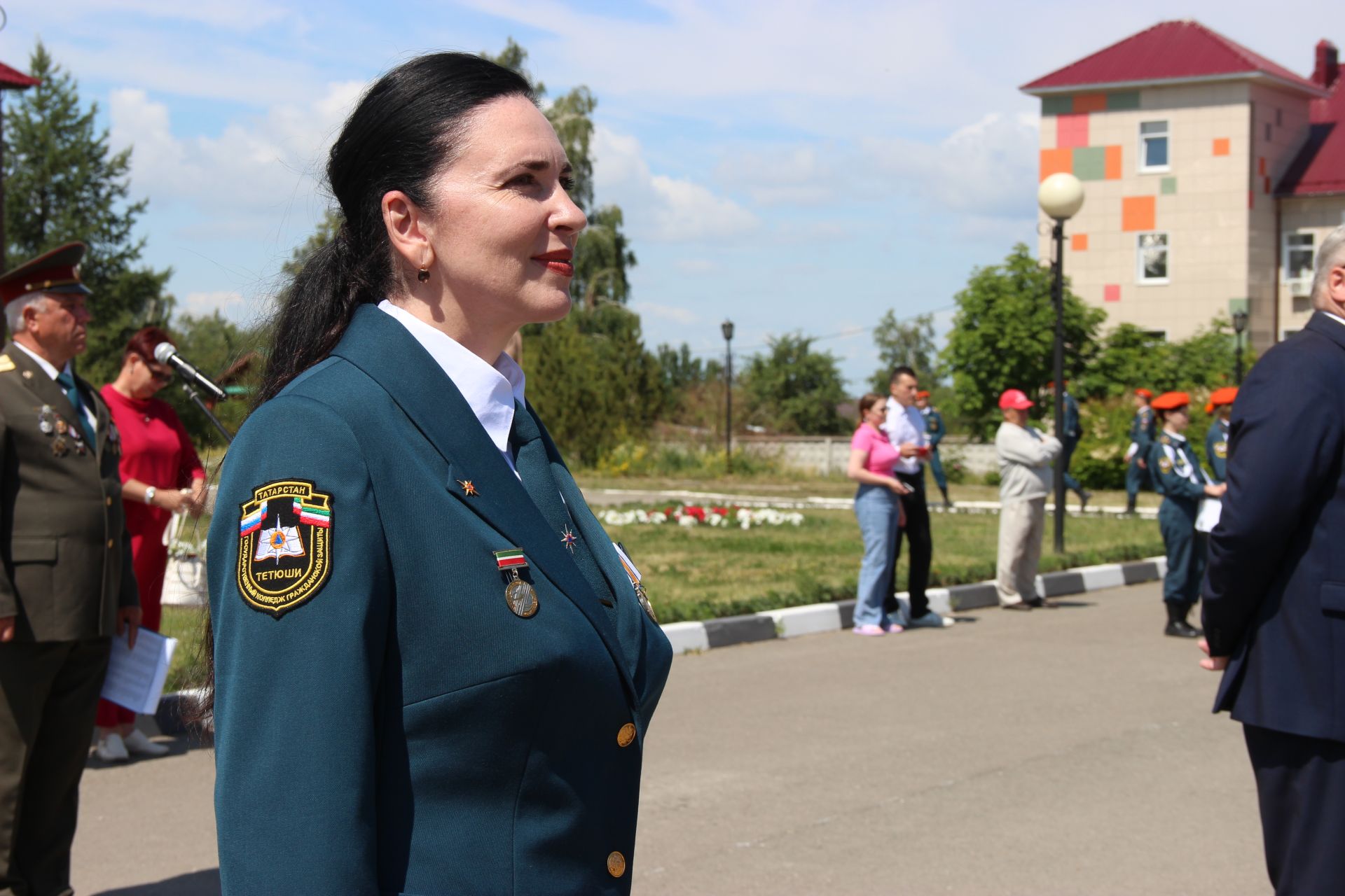 В Тетюшском государственном колледже гражданской защиты прошло торжественное вручение дипломов