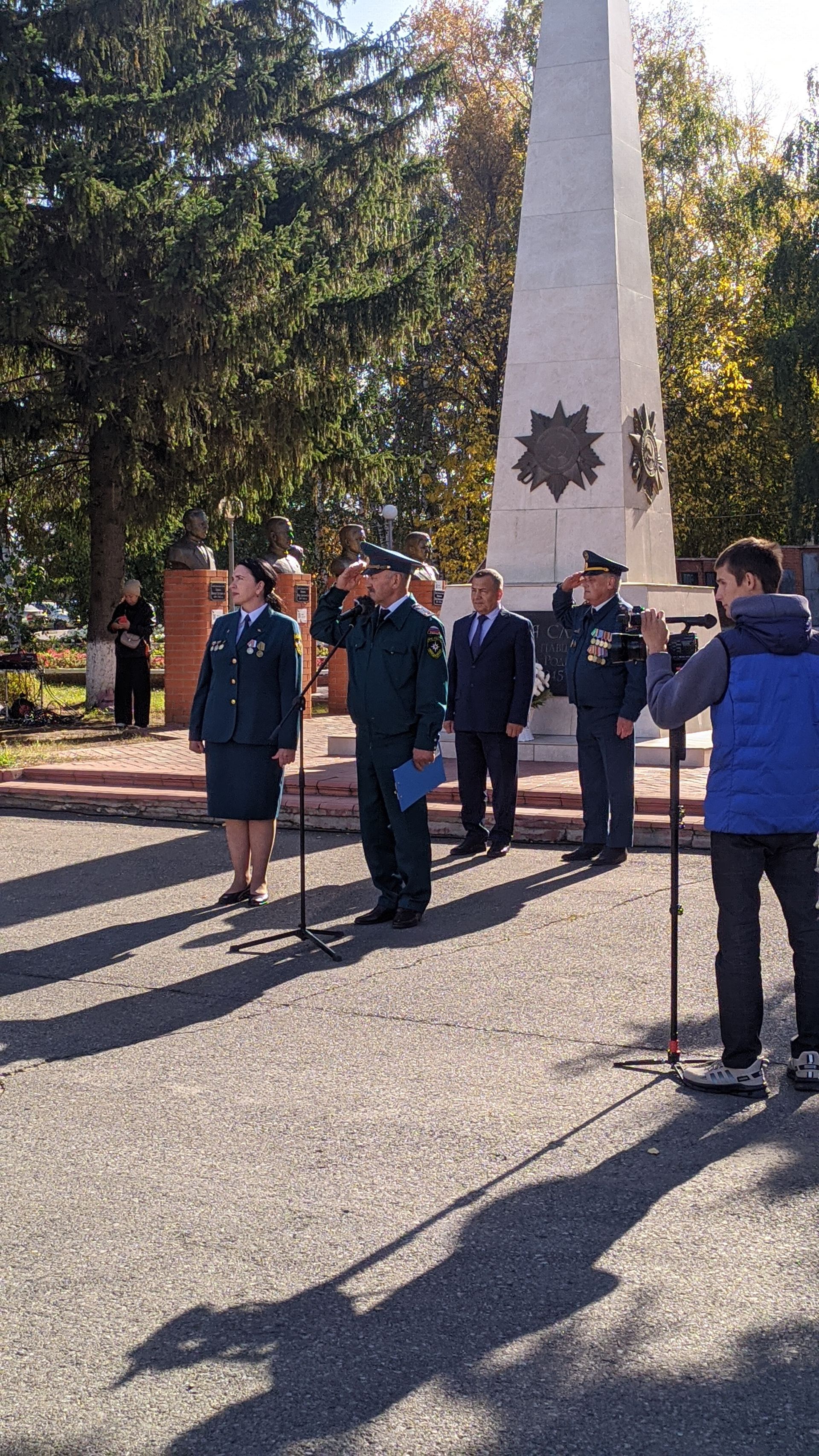 Курсанты Тетюшского колледжа гражданской защиты приняли ­присягу