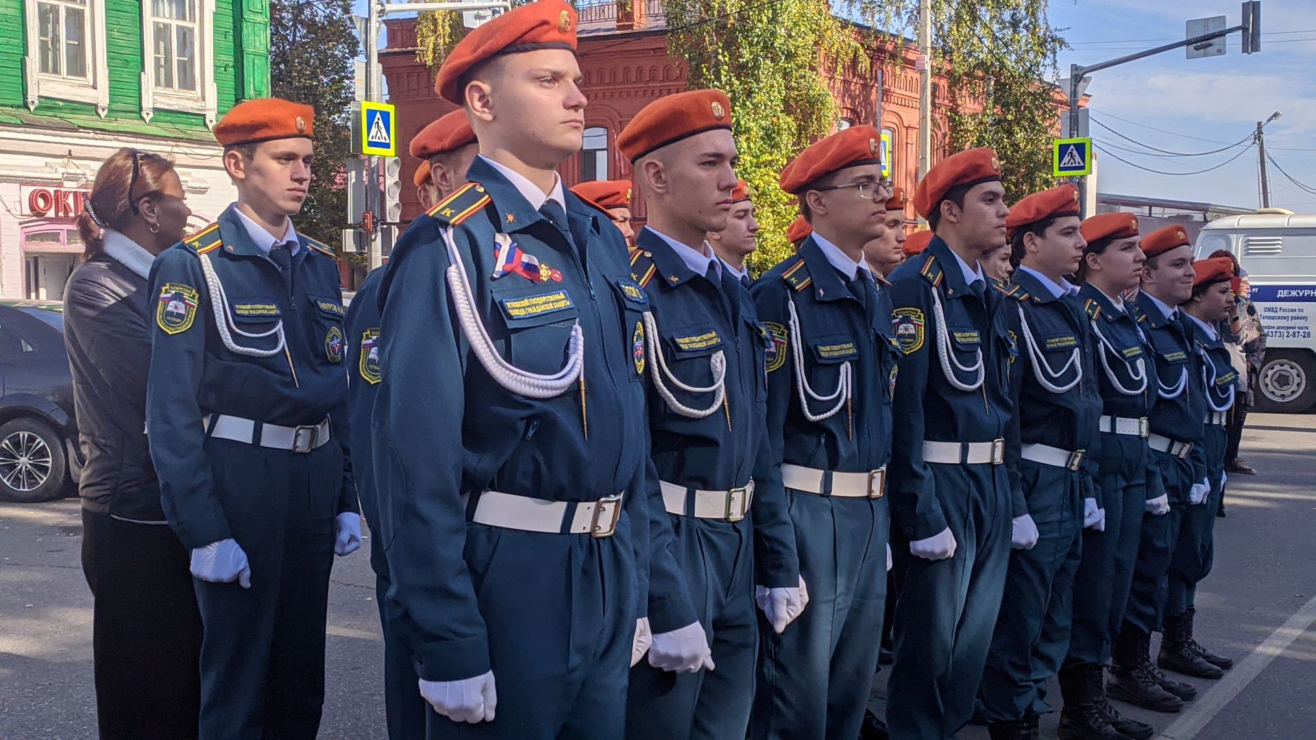 Курсанты Тетюшского колледжа гражданской защиты приняли ­присягу