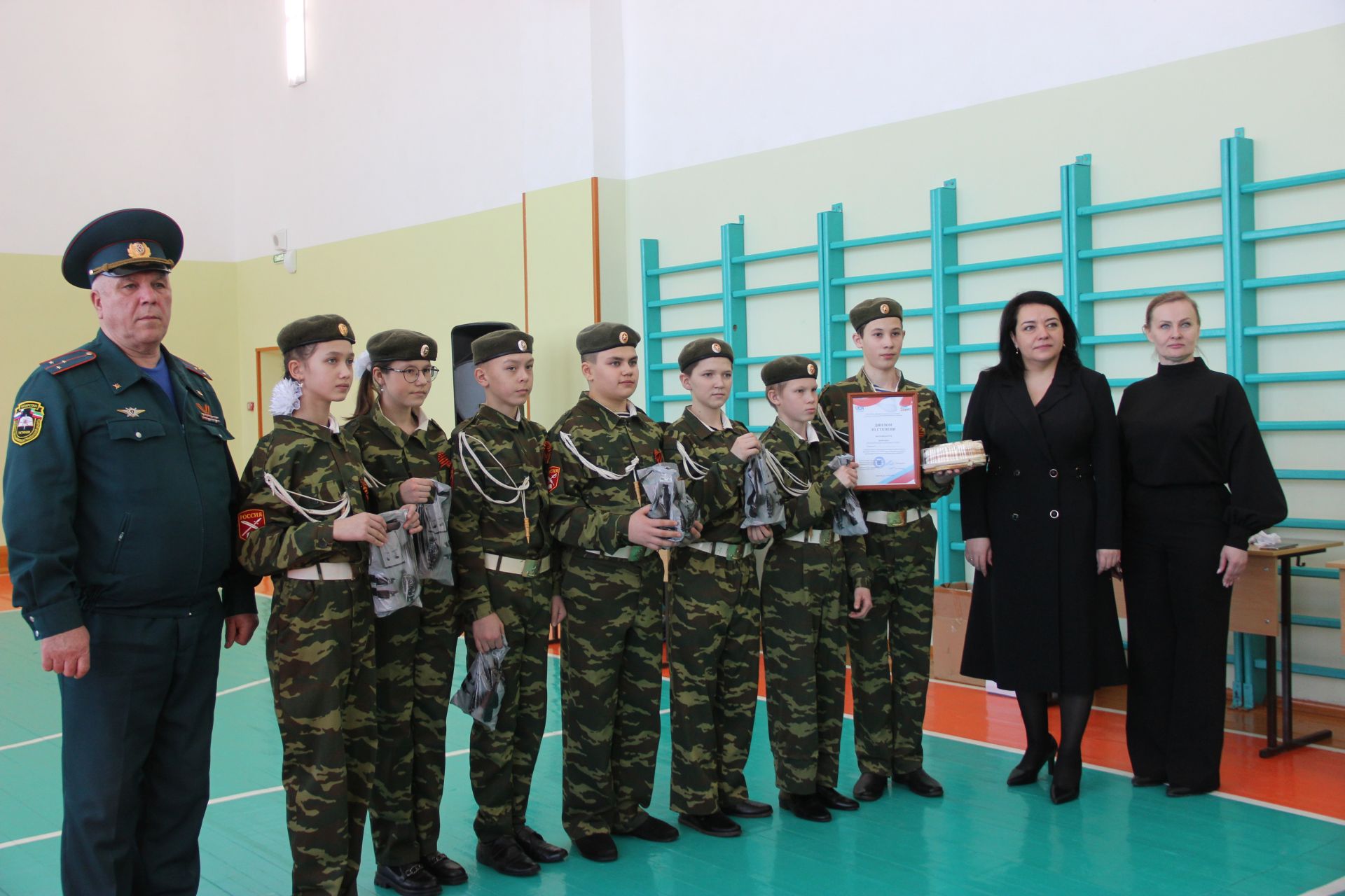 В Тетюшах прошел военно-патриотический фестиваль «Вместе мы сила»
