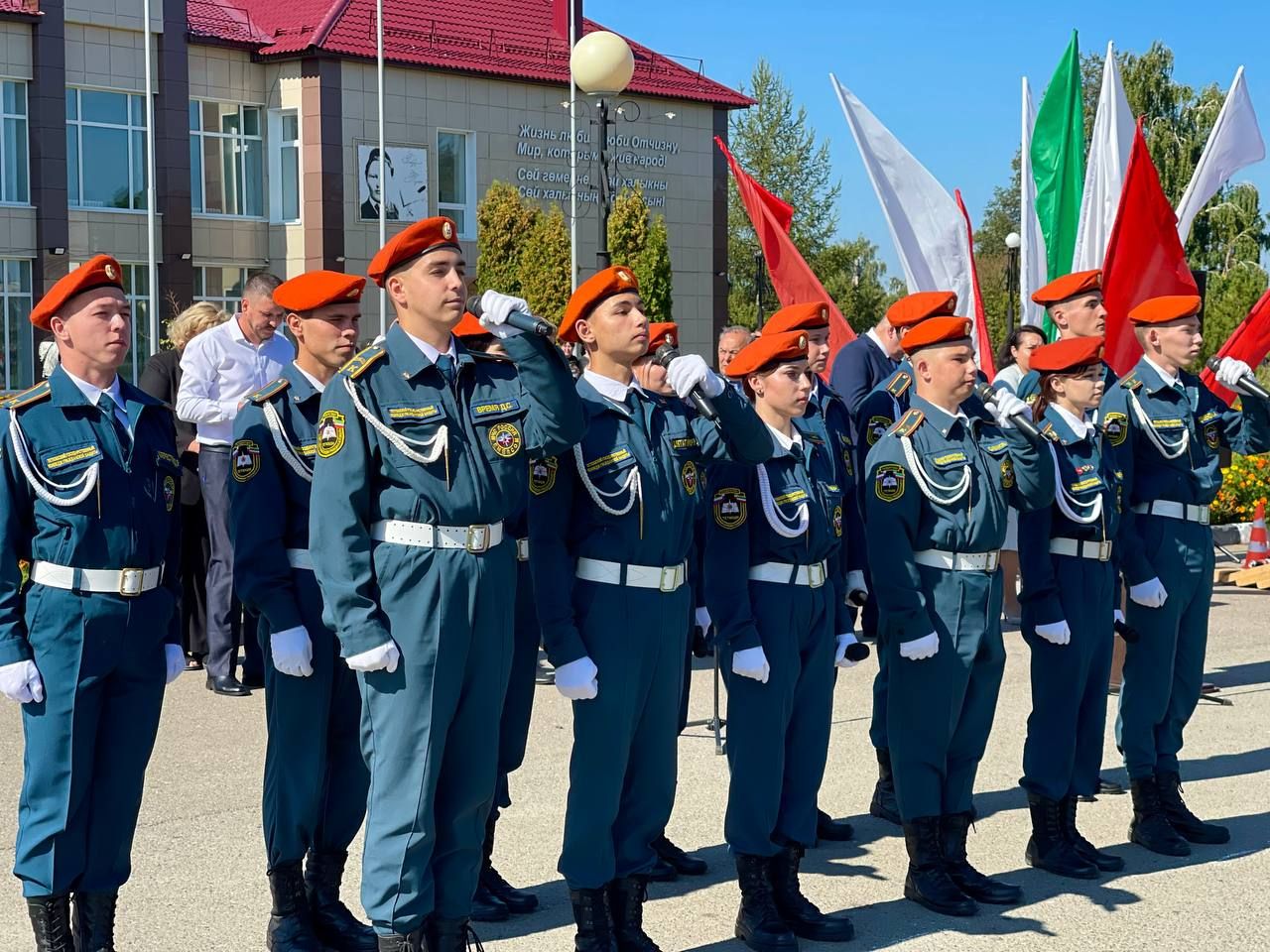 День знаний в Тетюшском государственном колледже гражданской защиты