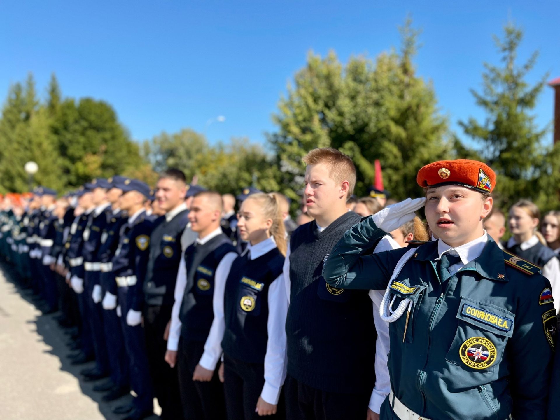 День знаний в Тетюшском государственном колледже гражданской защиты