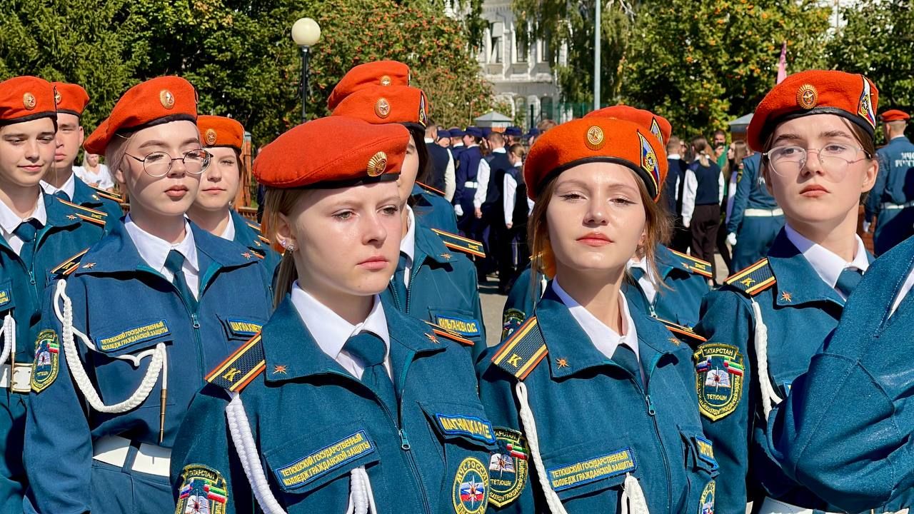 День знаний в Тетюшском государственном колледже гражданской защиты