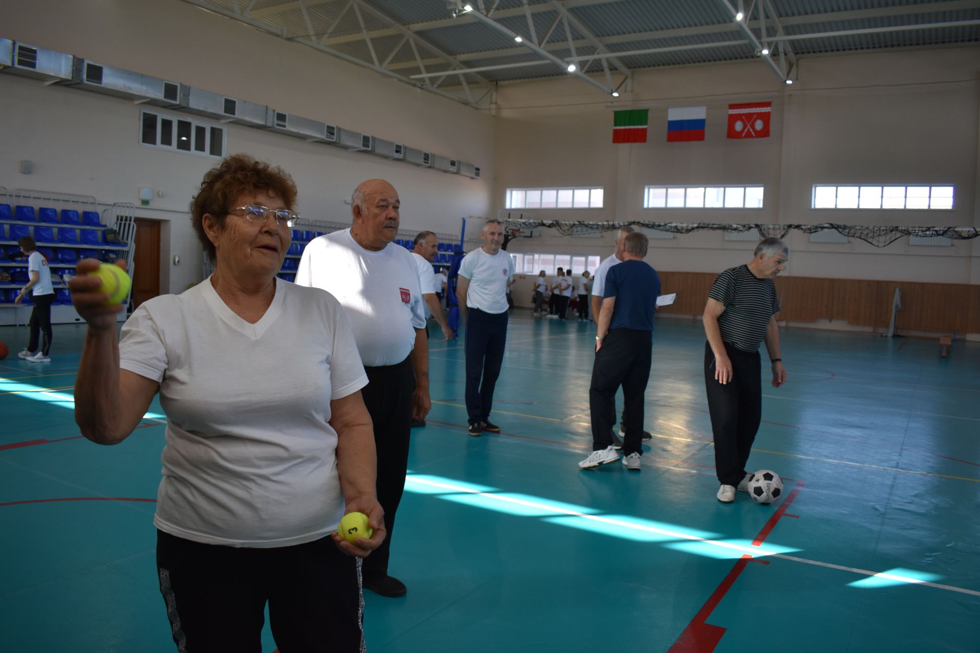 В Тетюшах состоялась Спартакиада среди старшего поколения