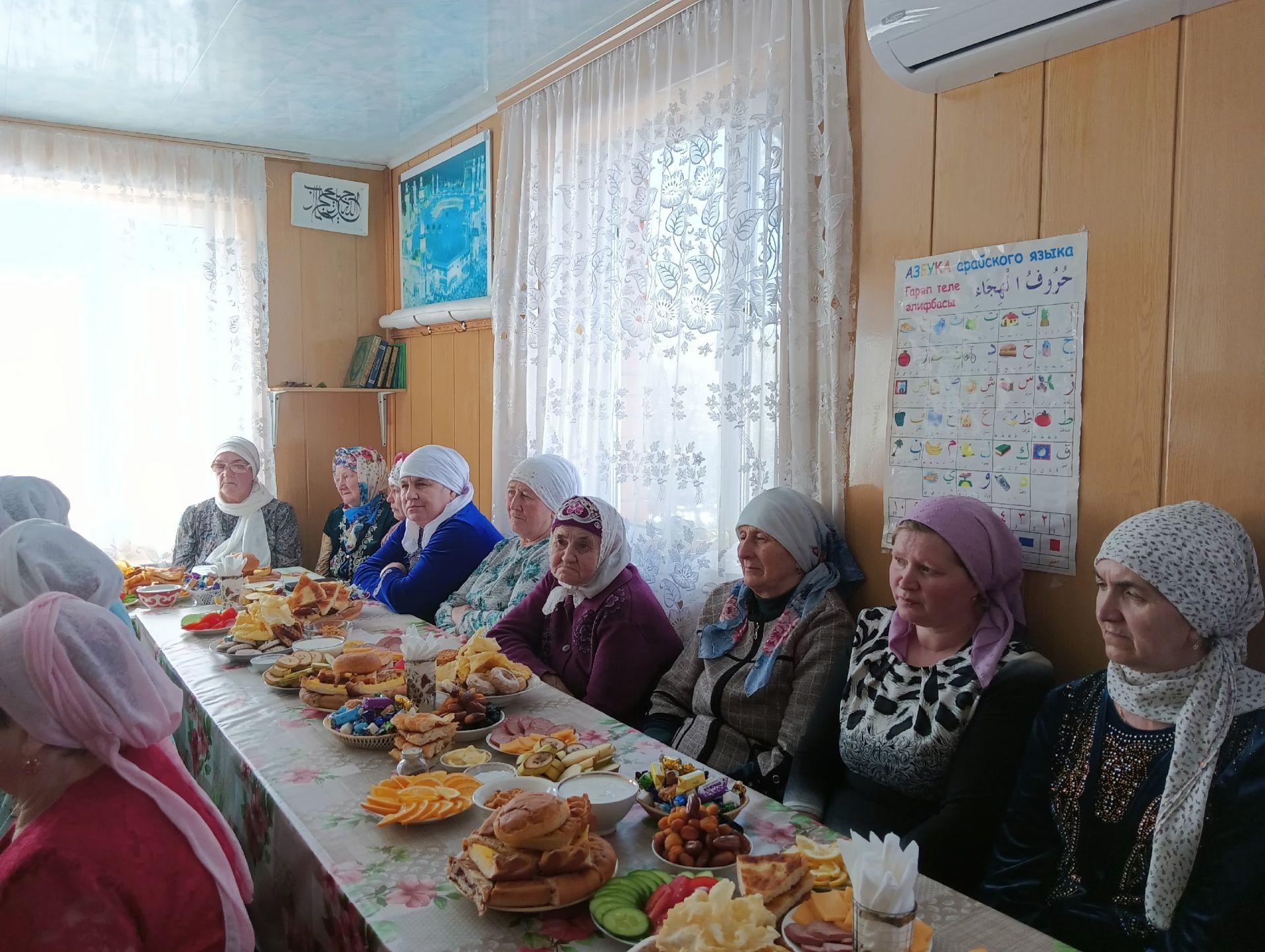Байраш авылы мәчетендә Коръән мәҗлесе булды
