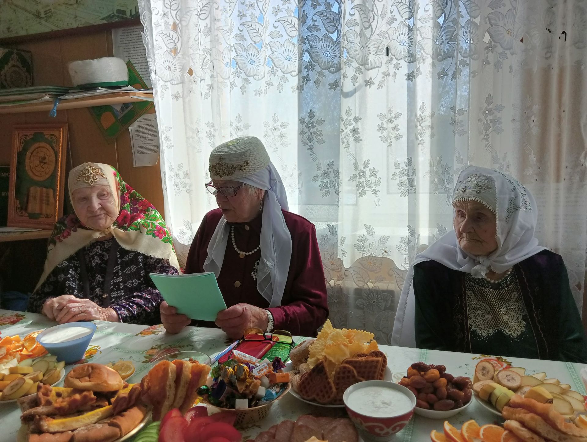 Байраш авылы мәчетендә Коръән мәҗлесе булды