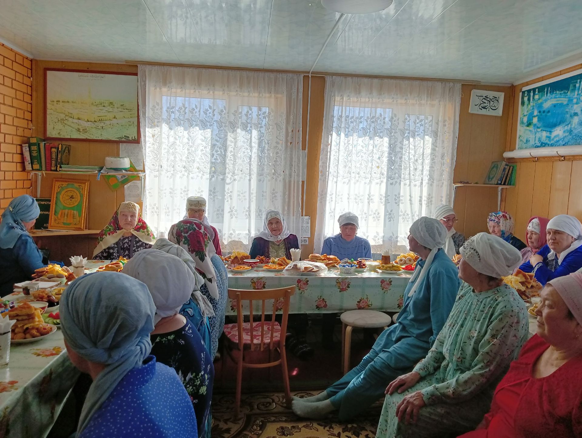 Байраш авылы мәчетендә Коръән мәҗлесе булды
