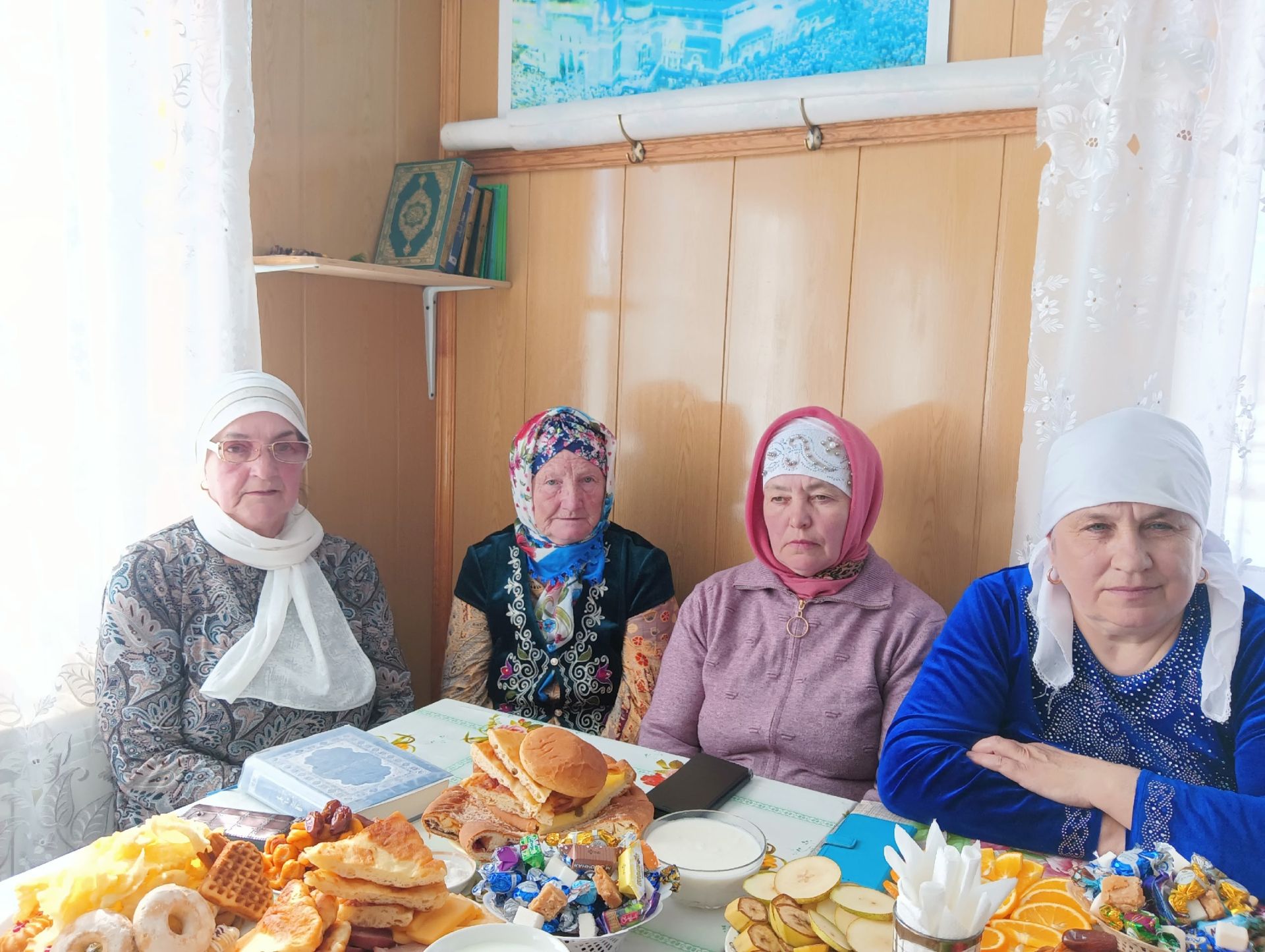 Байраш авылы мәчетендә Коръән мәҗлесе булды