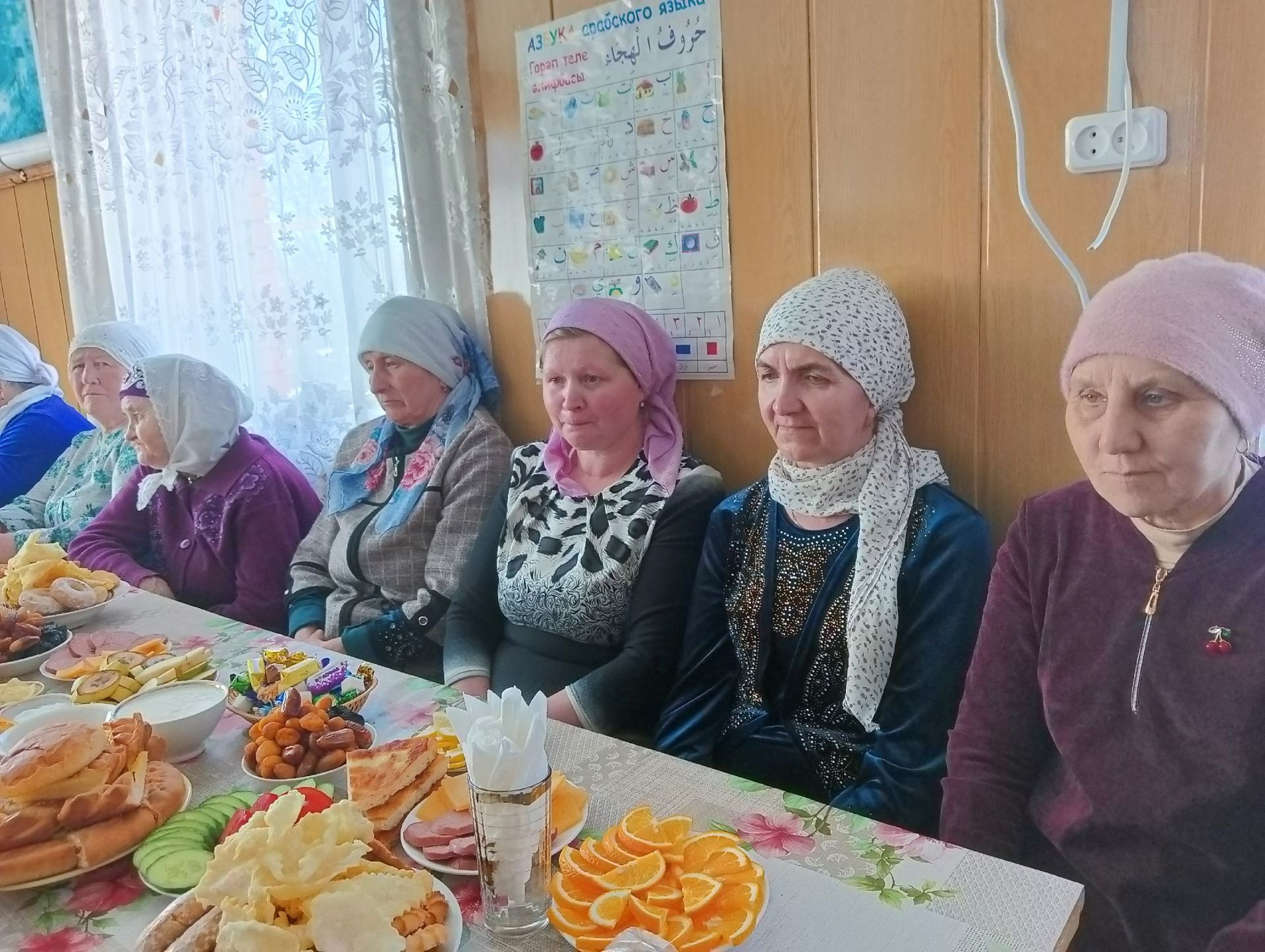 Байраш авылы мәчетендә Коръән мәҗлесе булды