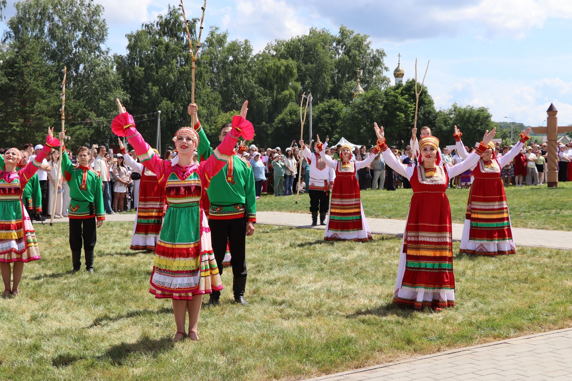 Республиканский праздник мордовской культуры "Валда шинясь"