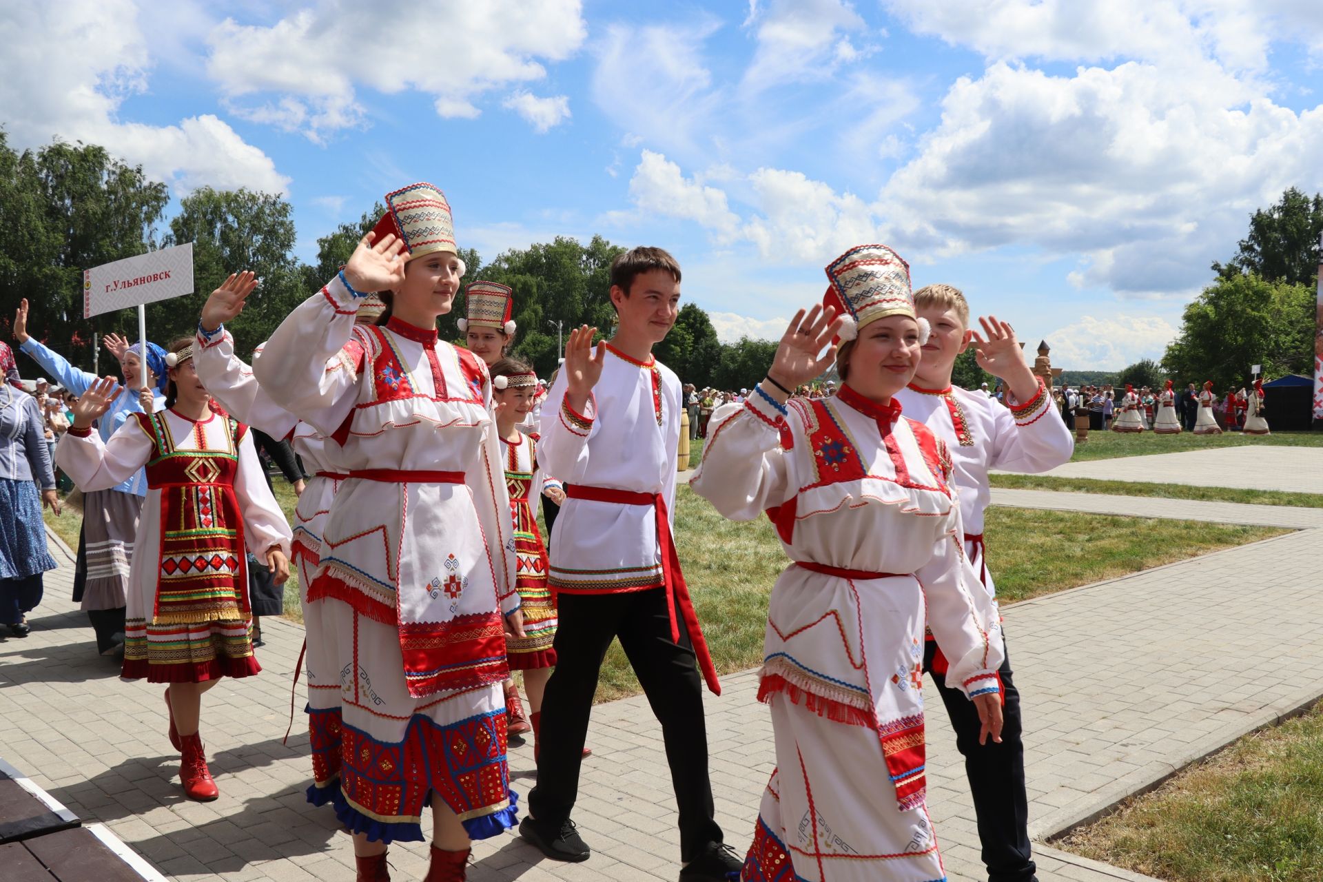 Республиканский праздник мордовской культуры "Валда шинясь"