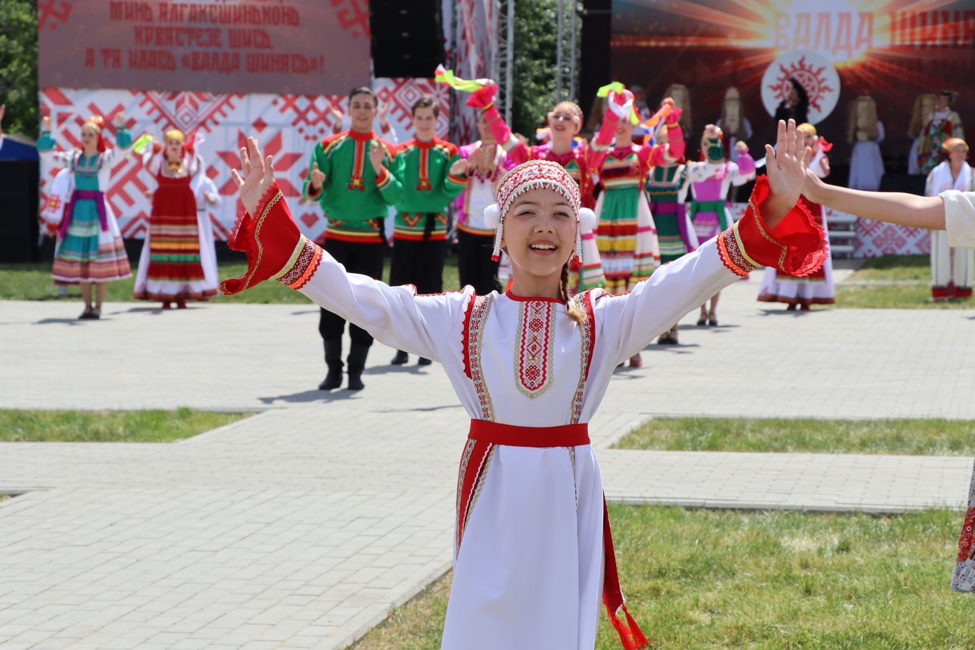 Республиканский праздник мордовской культуры "Валда шинясь"