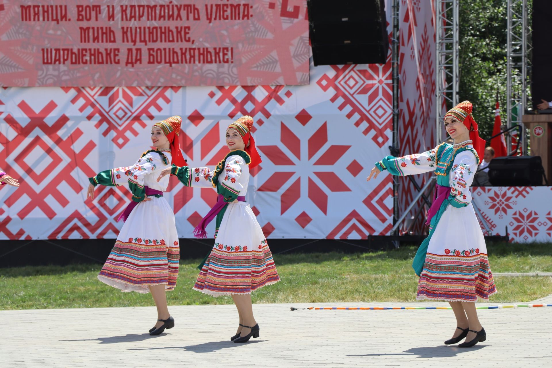Республиканский праздник мордовской культуры "Валда шинясь"