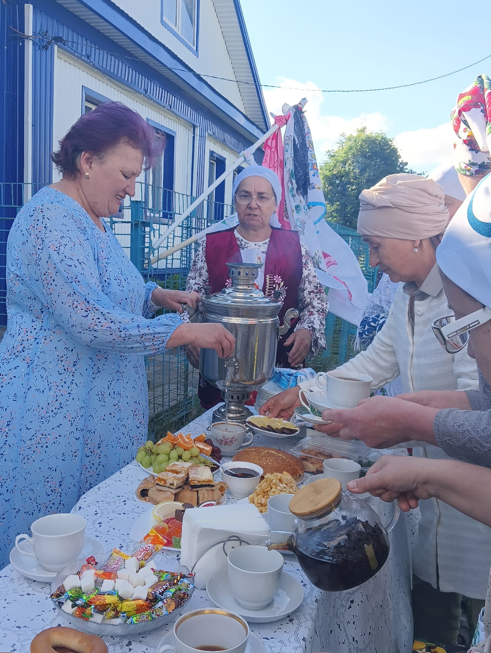 Бакырчы авылында район Сабан туена «Бүләк җыю» бәйрәме булды