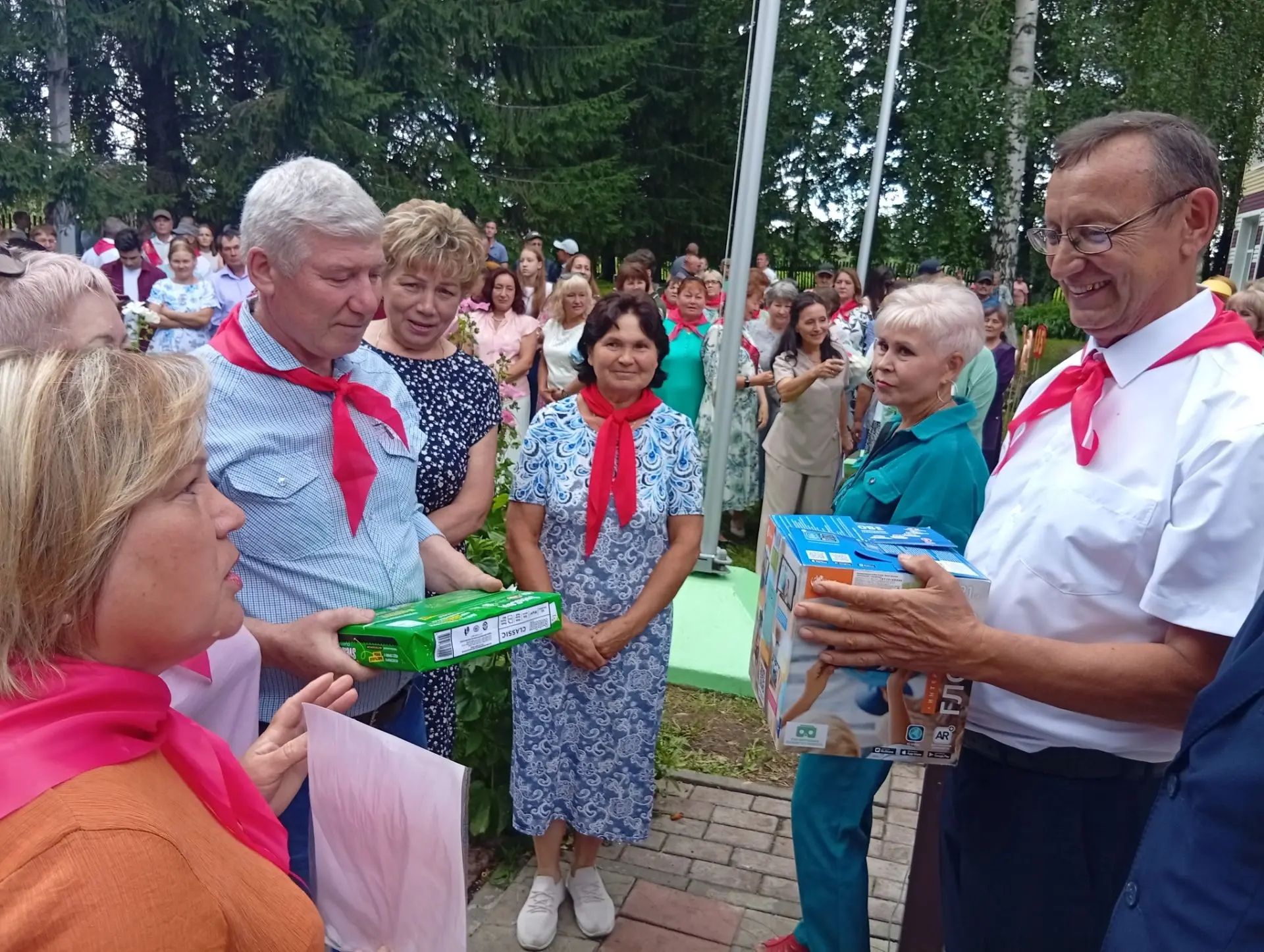 Юбилей Тоншерминской средней школы
