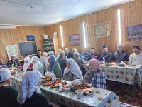 Олы Тархан авылы мәчетендә ифтар үткәрелгән