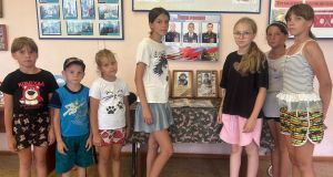 В селе Монастырское провели литературно‑патриотический час