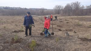 Язгы өмәгә чыктылар