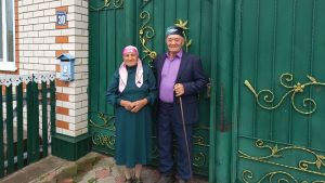 Супруги Ахмановы отметили изумрудную свадьбу