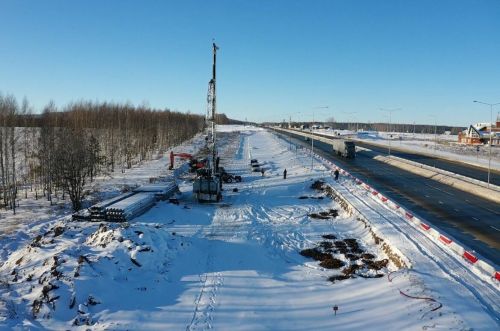 На автотрассе Казань – Екатеринбург в Татарстане возводят пешеходные переходы