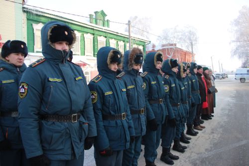 В Тетюшах прошел торжественный митинг, посвященный Дню Героев Отечества