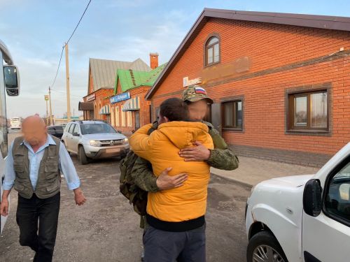 Тетюшане, призванные в рамках частичной мобилизации, приехали в двухнедельный отпуск